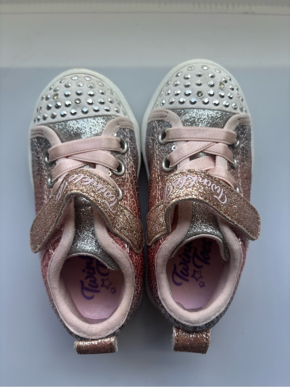 Pink Glitter Sparkle Twinkle Toes